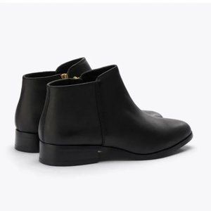 Nisolo Lana Waterproof Black Bootie, Size 10